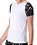 Camiseta Feminina Com Manga Bicolor Cracked Head - Imagem 2