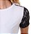 Camiseta Feminina Com Manga Bicolor Cracked Head - Imagem 4