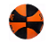 Bola De Basquete Spalding Lay Up 84548Z Laranja e Preto - Imagem 3