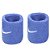 Munhequeira Nike Azul Claro Logo Branco pequena - Imagem 2