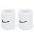 Munhequeira Nike Branca Logo Preto pequena - Imagem 2