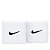Munhequeira Nike Branca Logo Preto pequena - Imagem 1