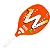 Raquete de Beach Tennis Wave Super Power Laranja - Imagem 1