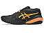 Tênis Asics Gel-Resolution X Black/ Shocking Orange - Imagem 2
