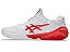 Tênis Asics Court FF 3 Novak White/Eletric Red - Imagem 2