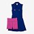Vestido Lacoste EF2843 23 I10 Roland Garros Azul - Imagem 5
