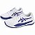Tênis Asics Infantil Gel-Resolution X GS White/ Dark Cobalt - Imagem 2