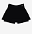 Shorts Saia Lacoste Feminino JF5247 23 031 Preto - Imagem 1