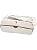 Raqueteira Wilson Roger Federer Tournament Racket Bag 15 Pack Bege Marrom - Imagem 4