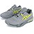 Tênis Asics Gel-Resolution X Masculino Grey Blue/Pisrachio - Imagem 2