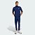 Conjunto Adidas M 3S Stadium TS Azul - Imagem 1