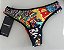 Calcinha Fio Duplo Vibe Bold Beach Colorida - Imagem 4