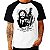 Camiseta Raglan branca com manga curta e preta masculina Let it Beer - Imagem 1