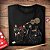 Camiseta tamanho adulto com mangas curtas na cor preta Orquestra do Rock - Imagem 2