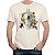 Camiseta Premium masculina Off White de mangas curtas Colagem Estatua - Imagem 1