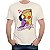 Camiseta Premium masculina off white de mangas curtas Pizza True Love - Imagem 1