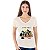 Camiseta Premium feminina off write de mangas curtas Chaves Friends - Imagem 1