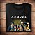 Camiseta Premium masculina Preta de mangas curtas Chaves Friends - Imagem 2