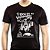 Camiseta rock Discos Voadores masculina tamanho adulto com mangas curtas na cor preta - Imagem 1