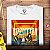 Camiseta rock Led Zeppelin Comics Premium tamanho adulto com mangas curtas na cor branca Premium - Imagem 2