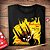 Camiseta rock Mercyful Fate Sauron tamanho adulto com mangas curtas na cor preta Premium - Imagem 4