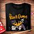 Camiseta rock Black Crowes Remedy com mangas curtas na cor preta - Imagem 2