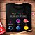 Camiseta Coldplay Music Of The Spheres com manga curta tamanho adulto na cor preto - Imagem 2