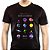 Camiseta Coldplay Music Of The Spheres com manga curta tamanho adulto na cor preto - Imagem 1