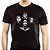 Camiseta rock Queen Chaves Rhapsody tamanho adulto com mangas curtas na cor Preta - Imagem 1