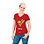 Camiseta rock Coldplay Coca-cola Viva la vida tamanho adulto com mangas curtas na cor vermelha - Imagem 4
