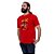 Camiseta Rock Angus Th Flash Young para adulto com mangas curtas na cor Vermelha - Imagem 5