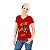 Camiseta Rock Angus Th Flash Young para adulto com mangas curtas na cor Vermelha - Imagem 3