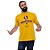 Camiseta para adulto com mangas curtas na cor Mostarda Lemmy Kilmister Velho Roqueiro - Imagem 3