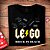 Camiseta Brick in Black com mangas curtas na cor preto - Imagem 2