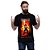 Camiseta Eddie Munson Metal Band tamanho adulto na cor preta - Imagem 3