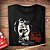 Camiseta James Brown The Godfather of Soulmanga curta tamanho adulto na cor preta - Imagem 2