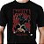 Camiseta rock Pantera Negra tamanho adulto com mangas curtas na cor preta Premium - Imagem 1