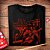 Camiseta Rock Van Helsing Van Halen manga curta tamanho adulto na cor preta - Imagem 2