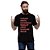 Camiseta rock Integrantes Metal tamanho adulto com mangas curtas na cor preta Premium - Imagem 3