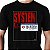 Camiseta rock System of a Down Bug tamanho adulto com mangas curtas na cor preta premium - Imagem 1