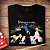 Camiseta rock The Beatles Simpsons Springfield Road tamanho adulto com mangas curtas na cor preta Premium - Imagem 2