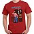 Camiseta rock Kiss Wally tamanho adulto com mangas curtas na cor vermelha Premium - Imagem 1