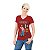 Camiseta rock Kiss Wally tamanho adulto com mangas curtas na cor vermelha Premium - Imagem 3