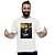Camiseta Mona Lisa Simmons XG Branca Masculina Premium - Imagem 3