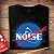 Camiseta Rock Nasa Caixa de Bateria Noise de manga curta tamanho adulto - Imagem 2