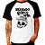 Camiseta Raglan Hoodoo Gurus branca com mangas pretas - Imagem 1