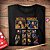 Camiseta rock Metal Kombat tamanho adulto com mangas curtas na cor preta Premium - Imagem 2