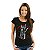Camiseta Heavy Metal Universe tamanho adulto com mangas curtas preto premium - Imagem 3