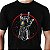 Camiseta Heavy Metal Universe tamanho adulto com mangas curtas preto premium - Imagem 1