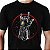 Camiseta rock Heavy Metal Universe tamanho adulto com mangas curtas preto premium - Imagem 1